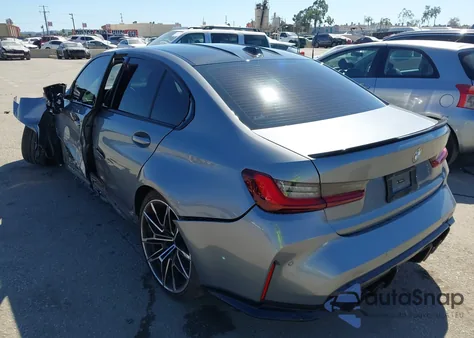 2024 BMW M3 Competition xDrive from USA, damaged, VIN WBS43AY05RFS97840